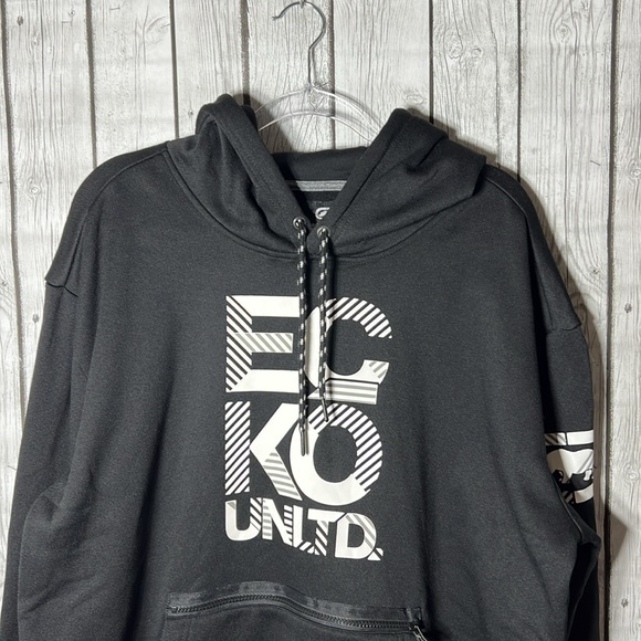 Ecko unltd a flash black hoodie size XL - Picture 5 of 13